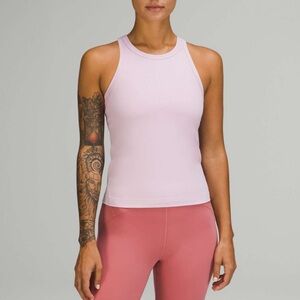 Lululemon Align Waist-Length Racerback Tank Top, Pink Peony
